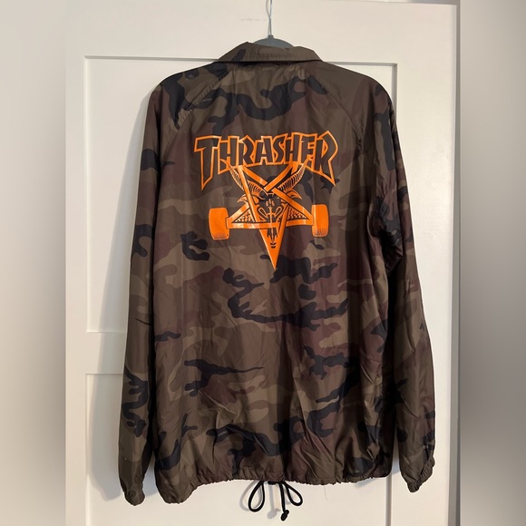 Thrasher Skategoat Coach’s Jacket size Large - Picture 3 of 5